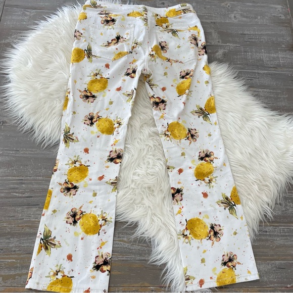 Pilcro and the Letterpress Anthropologie Lemon Grove Cropped Bootcut Jeans - Picture 6 of 6